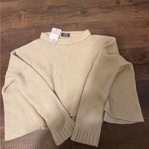 Wooden Ships Cream Women's Crew Neck Sweater